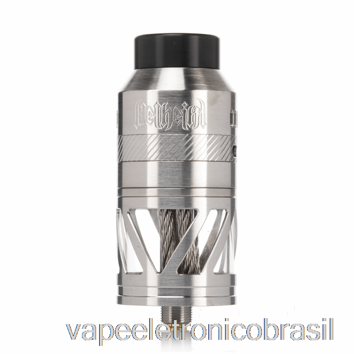 Vape Eletrônico Hellvape Helheim S 25mm Rdta Aço Inoxidável